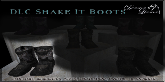 DLC Shake It Boots Black