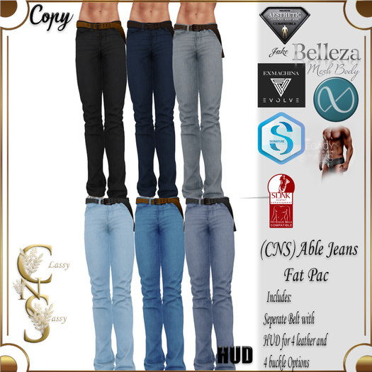 (CNS) Able Jeans Fat Pac