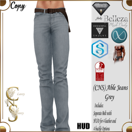 (CNS) Able Jeans Grey
