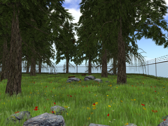 :::small fenced wood:::    119 prims