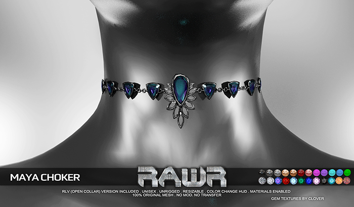 RAWR! Maya Choker (add me)
