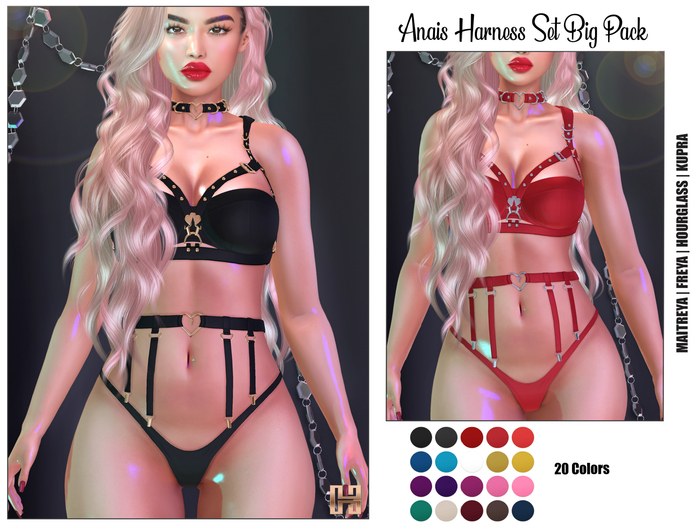 [hh] Anais Harness Set BIG PACK