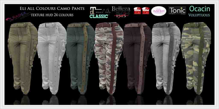 RADEX R-1 Mesh Eli All Colours Camo Pants