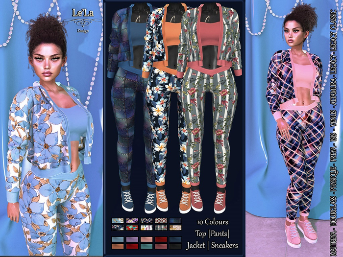 {Le'La} Quail Outfit Pattern 
