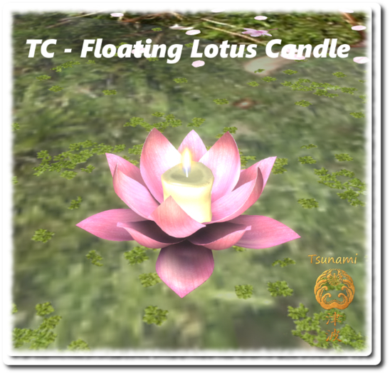Floating Lotus Candle