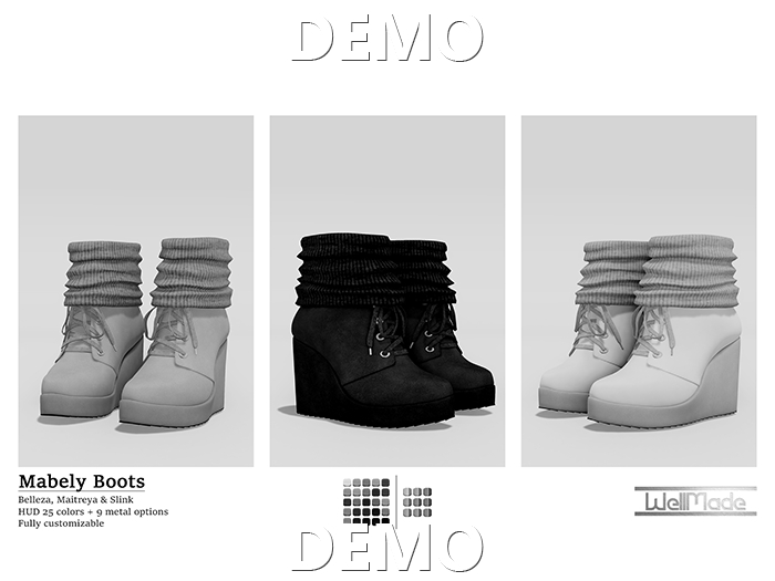 [WellMade] Mabely Boots DEMO