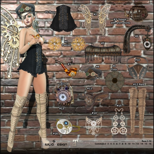 #13 CLOCK BRACELET -[GIULIADESIGN] -ENOLA-COMMON
