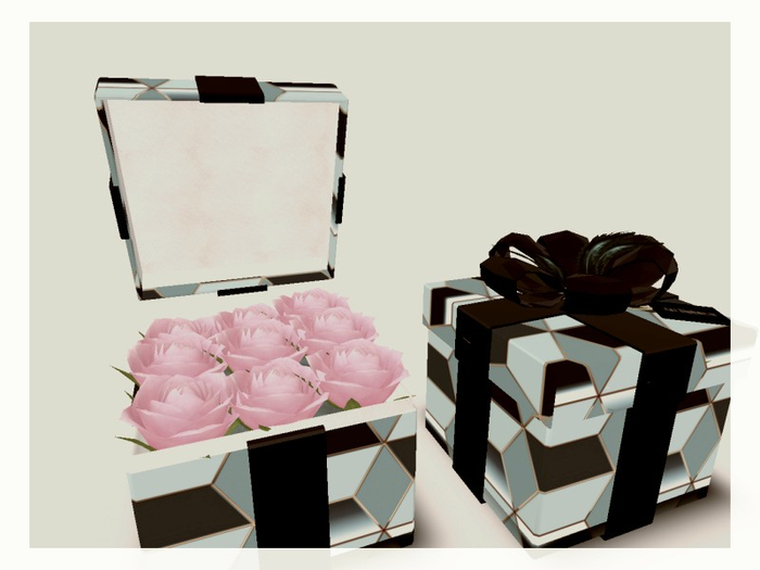 [AE] Gift Store - Roses in a Box (pink)