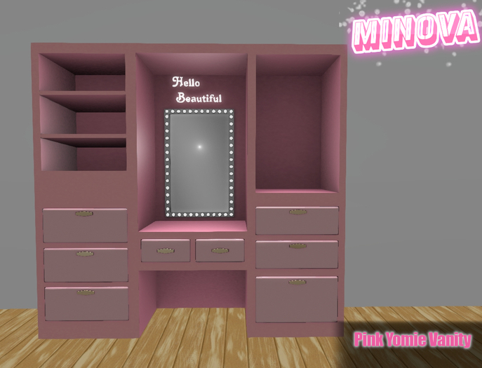 Yomie Vanity (pink) 