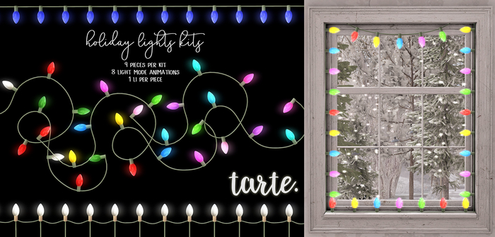 tarte. holiday lights kit - FULL SET