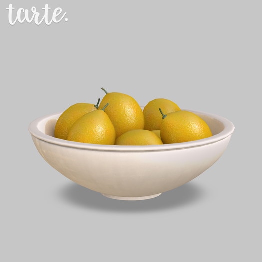 tarte. bowl of lemons