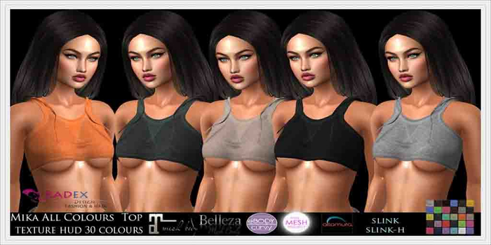 RADEX F 104 Mesh Mika All Colours  Top
