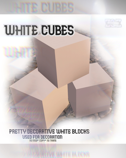 {DUALZZ} DECORATIVE CUBES