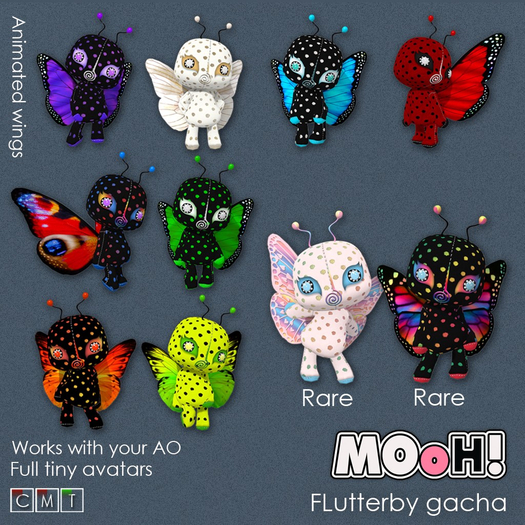 MOoH! Flutterby White