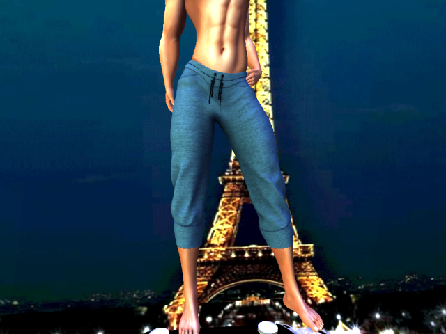 YWIW Ark Pants (Belleza) BLUE