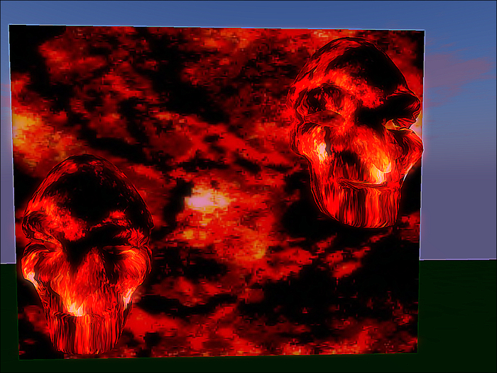 Vulkano Devil-Face Wall