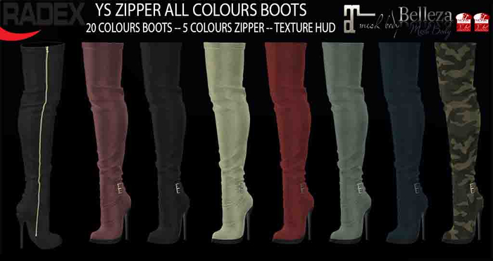 RADEX Mesh Ys All Colours Boots