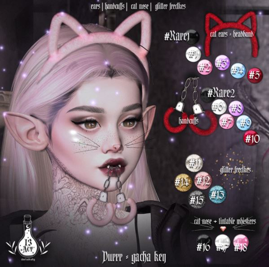!13ACT - Purrr gacha set #8