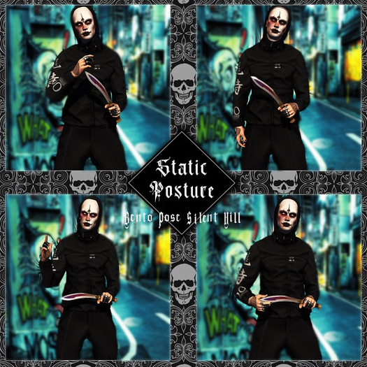. Static Posture . BENTO POSE SILENT HILL