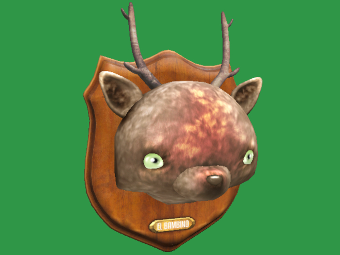 [Kres] Stuffed Trophies - Deer