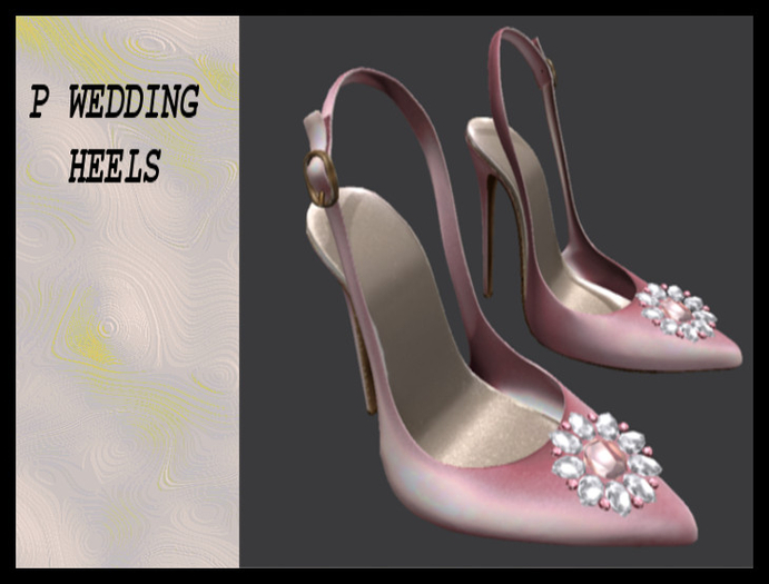 P Wedding Heels unpacker