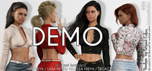 Demo Penelope Top Fatpack Colors - Maitreya, Lara Petite, Belleza Freya, Legacy - FashionNatic