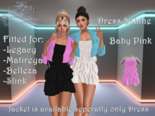 {RP} Dress Sabine Baby Pink