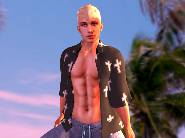 YWIW Belleza Jake Shirt Goth