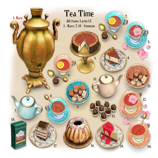 OW Teapot - rose