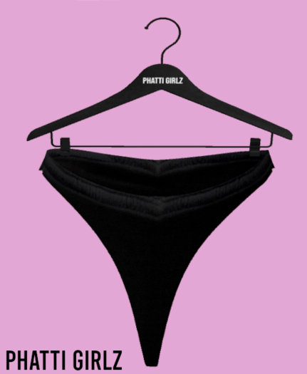 :PG: High Panties Black (KUPRA)