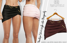 Penelope Skirt Burgundy - Maitreya, Lara Petite, Belleza Freya, Legacy - FashionNatic