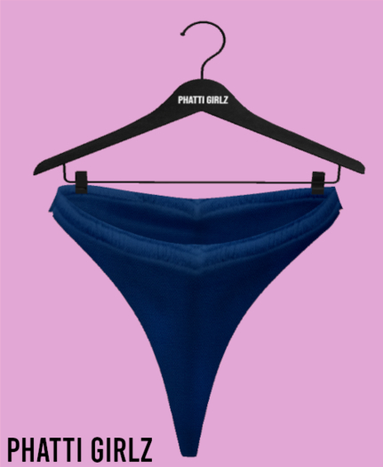 :PG: High Panties Navy (KUPRA)