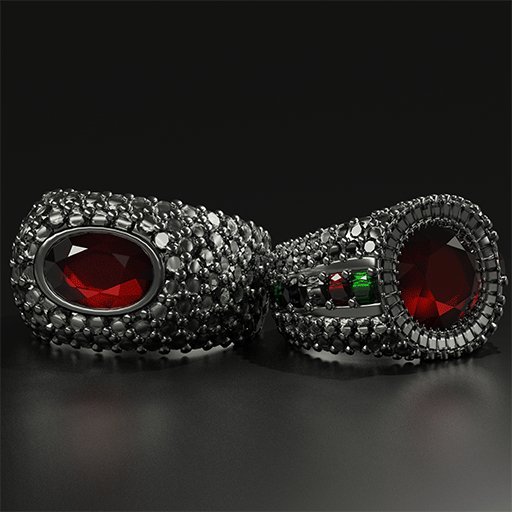 Faygo Silver Rivera Ring