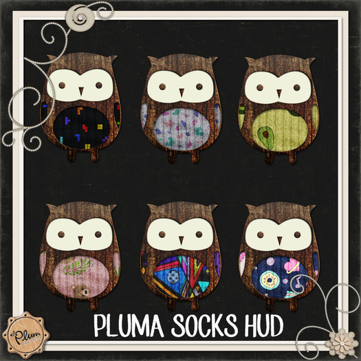 [P]. PLUMA  SOCKS PATTERNS 