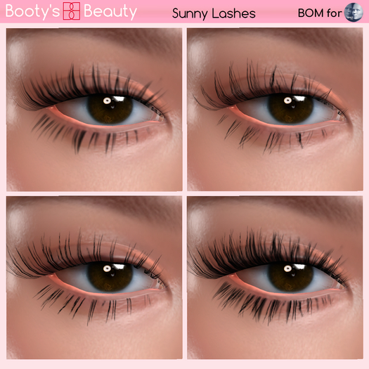 *Booty's Beauty* [Genus] Sunny Lashes