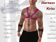 {RP} Harness Kriss Pink used