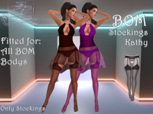 {RP} Stockings Kathy Black