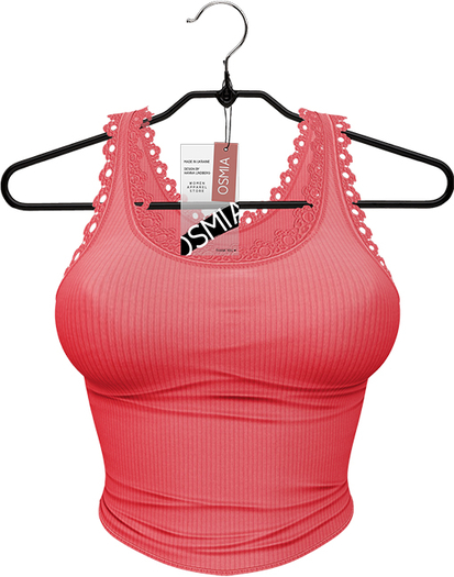 OSMIA - Kristen.Tank Top - Hot Pink