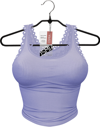 OSMIA - Kristen.Tank Top - Light Blue