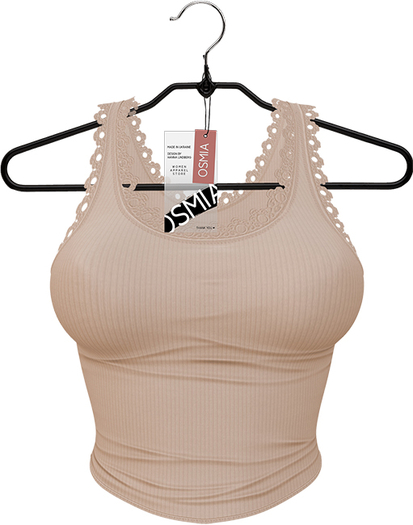 OSMIA - Kristen.Tank Top - Beige