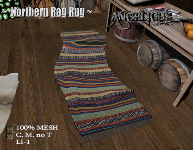 ::ANGELICUS:: Norther Rag Rug