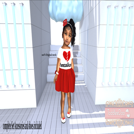 [DP] Heart Breaker Red fit (add me)