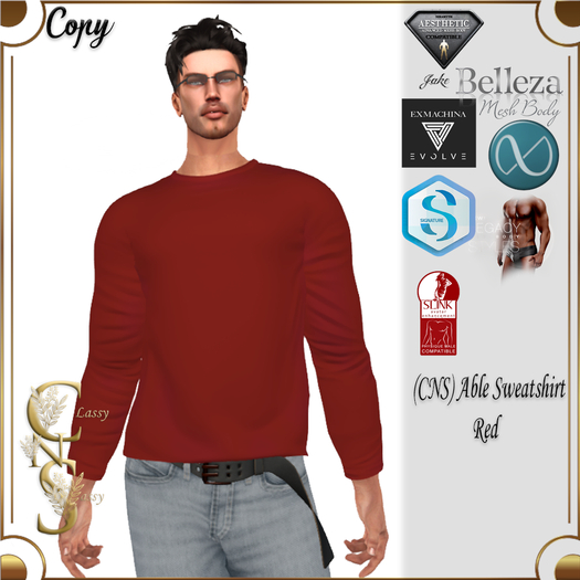 (CNS) Able Shirt Red