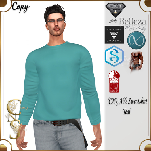 (CNS) Able Shirt Teal