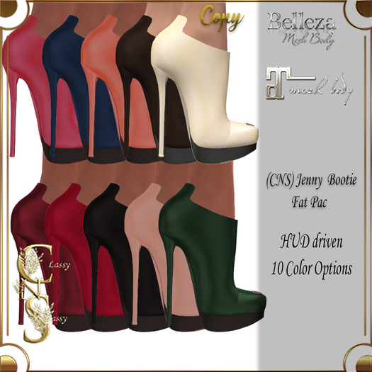 (CNS) Jenny Booties Fat Pac