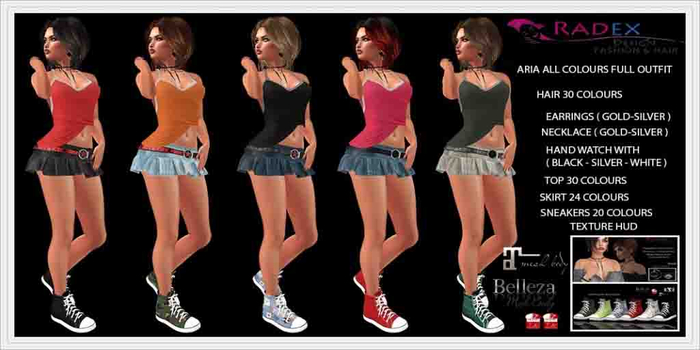RADEX Mesh Aria All Colours Full Outfit