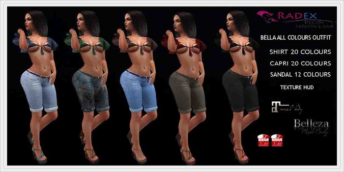 RADEX Mesh Bella All Colours Outfit