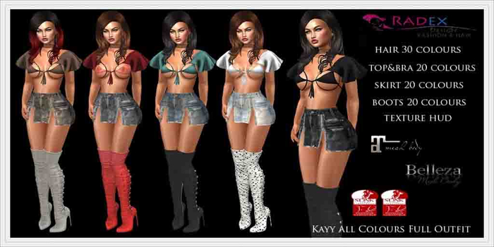 RADEX Mesh Kayy All Colours Full Outfit