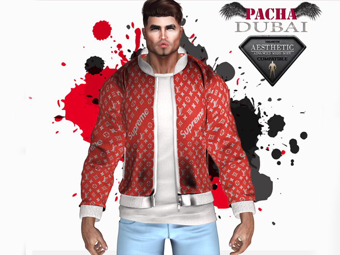 PACHA_AESTHETIC_ Jacket (Red)