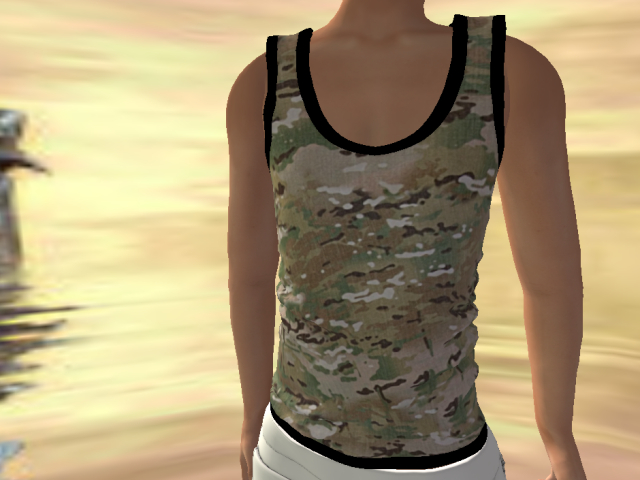 YWIW Tweenster Tank Camo